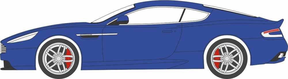 Oxford 76AMDB9003 Aston Martin DB9 Coupe Cobalt Blue