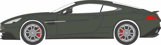 Oxford 76AMV003 Aston Martin Vanquish Coupe Quantum Silver