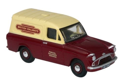 Oxford 76ANG037 Ford Anglia Van - British Railways