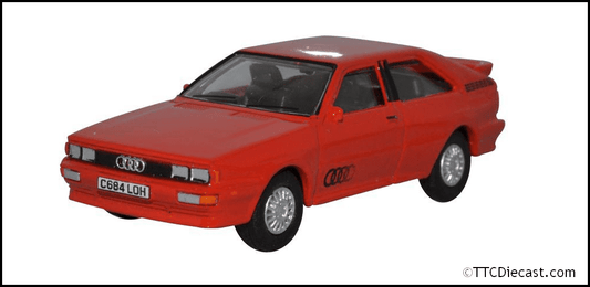 Oxford 76AQ001 Audi Quattro Tornado Red - OO Gauge