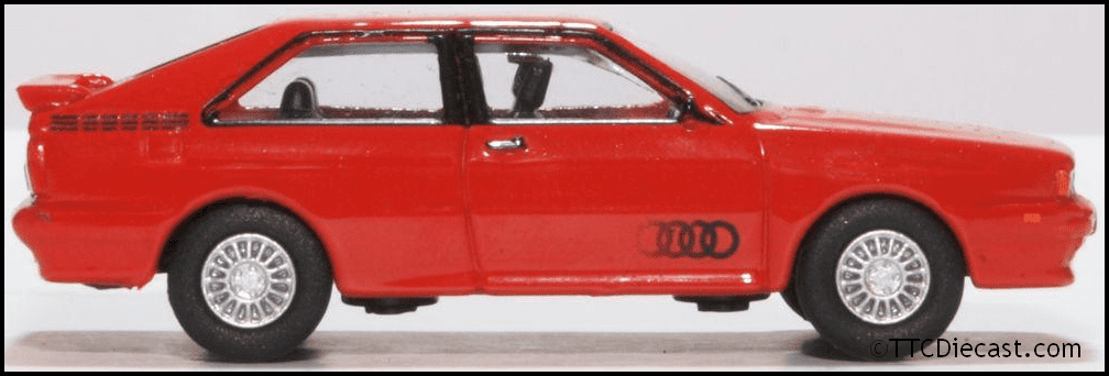 Oxford 76AQ001 Audi Quattro Tornado Red - OO Gauge
