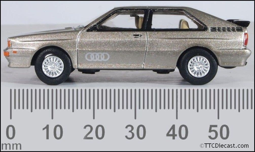Oxford 76AQ003 Audi Quattro Sable Brown Metallic 1:76 Scale