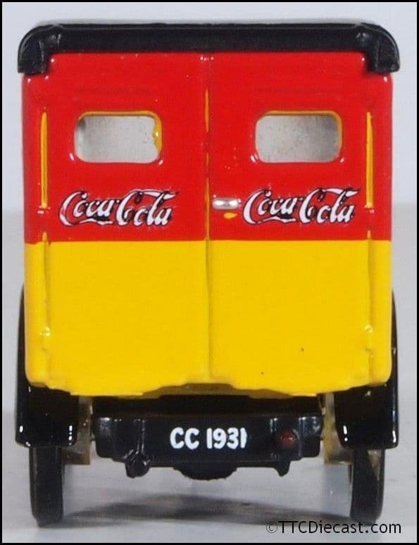 Oxford 76ASV006CC Coca Cola Van, 1/76 Scale