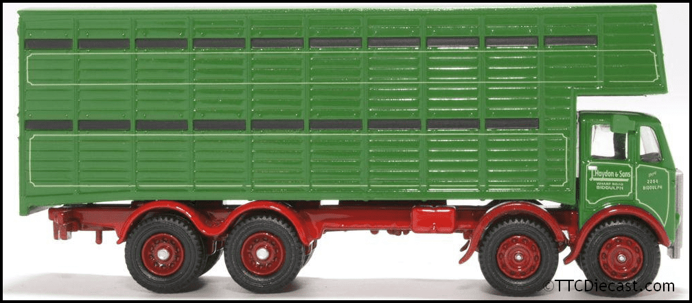 Oxford 76ATKL004 Atkinson Cattle Truck J Haydon & Sons