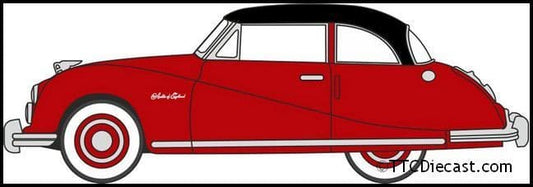 Oxford 76ATL005 Austin Atlantic Saloon Ensign Red