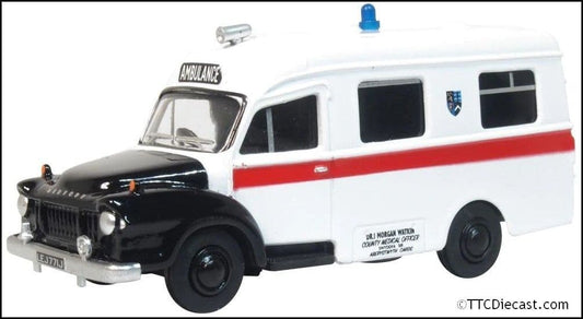 Oxford 76BED008 Bedford J1 Ambulance Aberystwyth 1/76 Scale