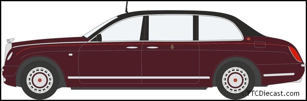 Oxford 76BSL001 Bentley State Limousine HM The Queen