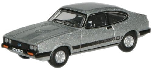 Oxford 76CAP001 Ford Capri Mk3 - Strato Silver (Bodie)