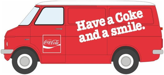 Oxford 76CFV005CC Bedford CF Coca Cola  OO Gauge - PRE ORDER £9.95