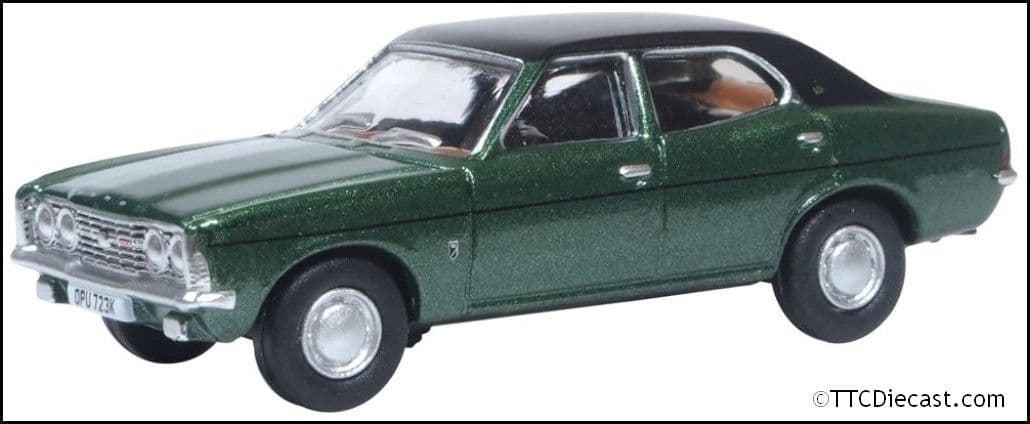 Oxford 76COR3010 Ford Cortina MkIII Evergreen 1/76 Scale