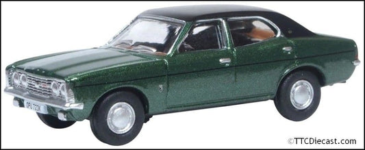 Oxford 76COR3010 Ford Cortina MkIII Evergreen 1/76 Scale