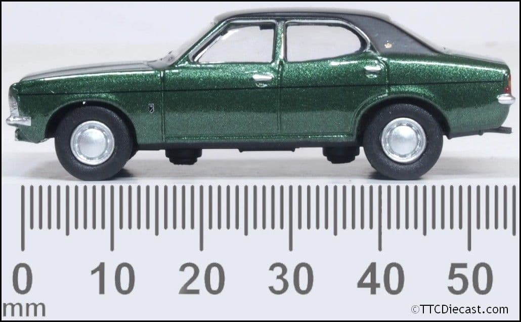 Oxford 76COR3010 Ford Cortina MkIII Evergreen 1/76 Scale