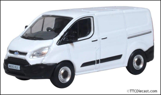 Oxford 76CUS002 Ford Transit Custom White 1:76 Scale