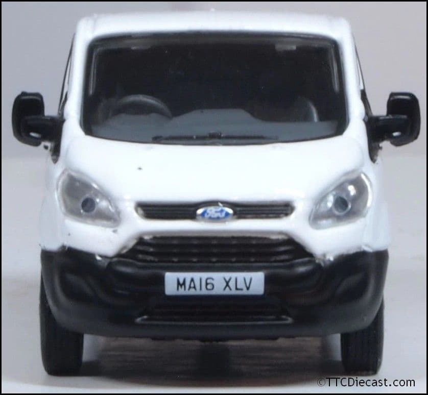 Oxford 76CUS002 Ford Transit Custom White 1:76 Scale