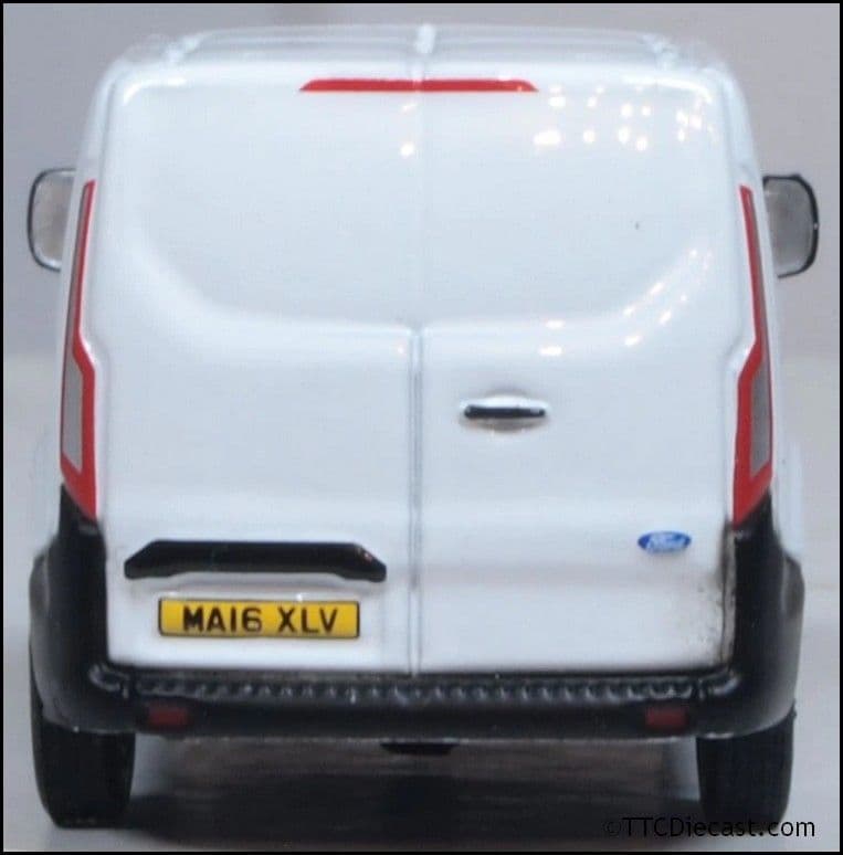Oxford 76CUS002 Ford Transit Custom White 1:76 Scale