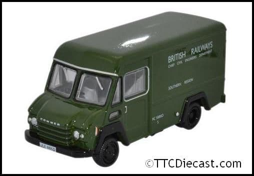 Oxford 76CWT001 Commer Walk Thru - British Railways (Green)