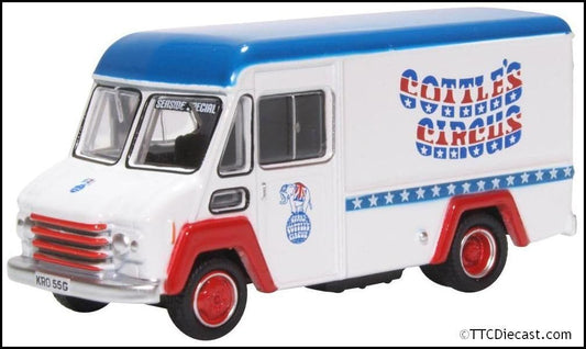 Oxford 76CWT008 Commer Walk Thru Gerry Cottles Circus