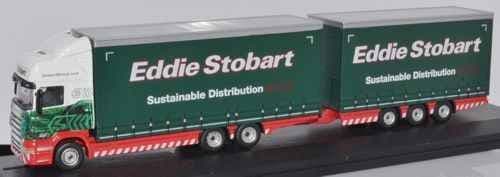 Oxford 76DBU003 Scania Topline Drawbar - Eddie Stobart