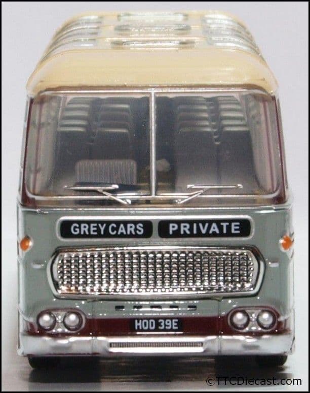 Oxford 76DC002 Duple Commander MkII Grey Cars