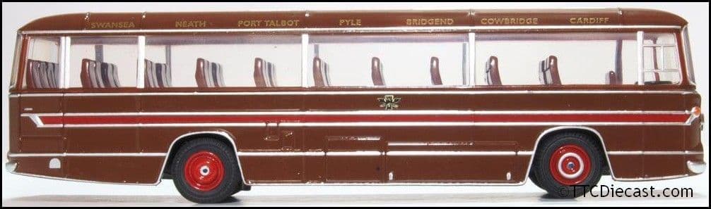 Oxford 76DC003 Duple Commander II - Neath and Cardiff 1/76 Scale