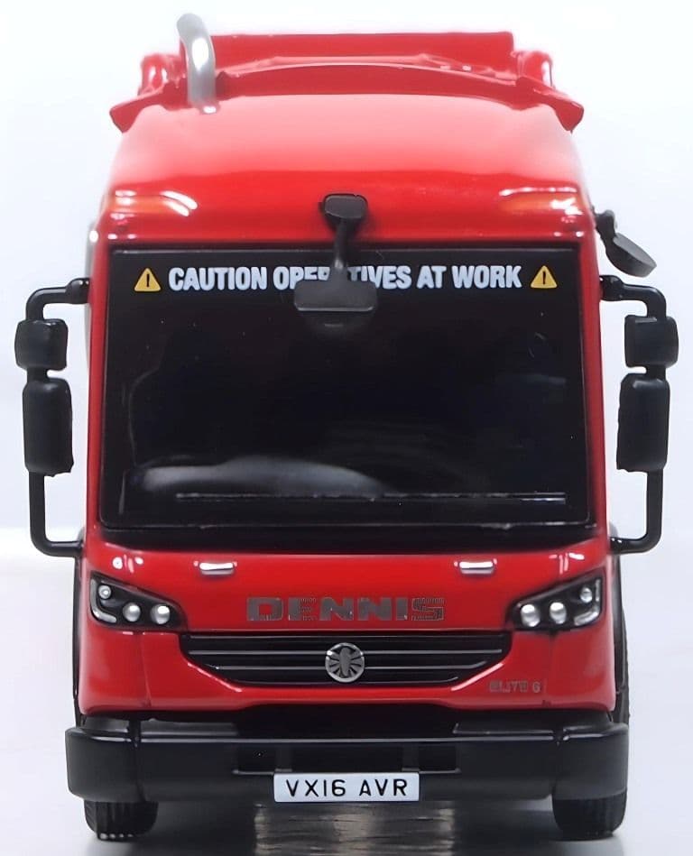 Oxford 76DE001 Biffa Dennis Eagle Olympus Refuse Truck - 1/76 Scale