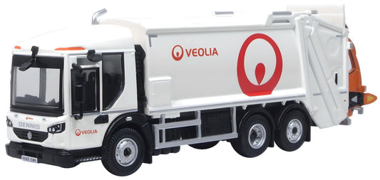 Oxford 76DE002 Veolia Dennis Eagle Olympus Refuse Truck 1/76 Scale - LAST FEW