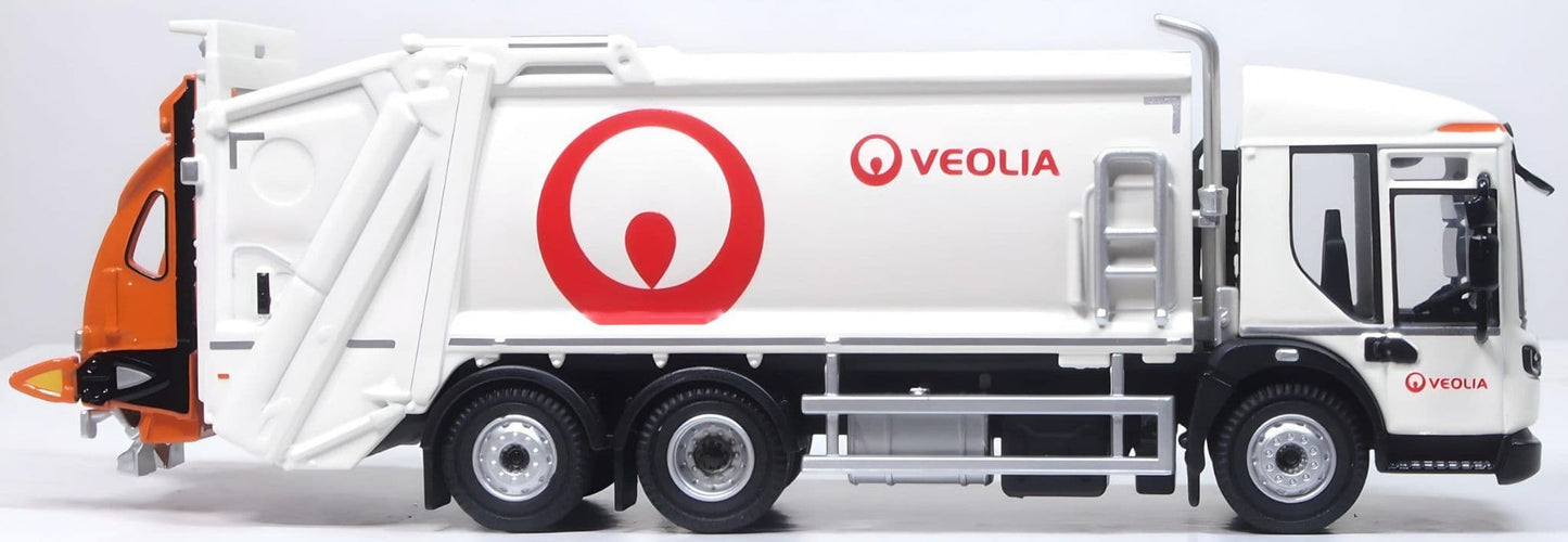 Oxford 76DE002 Veolia Dennis Eagle Olympus Refuse Truck 1/76 Scale - LAST FEW
