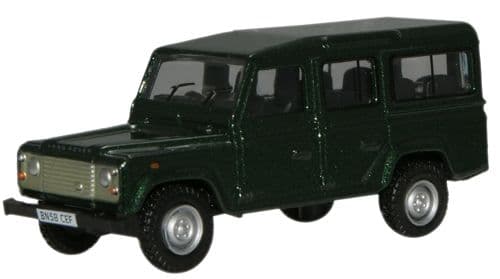 Oxford 76DEF001 Land Rover Defender 110 SW - Green