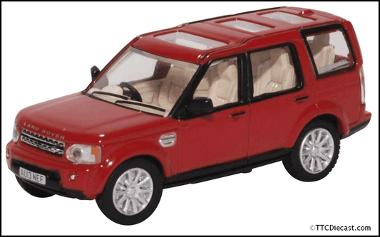 Oxford 76DIS005 Land Rover Discovery 4 Firenze Red
