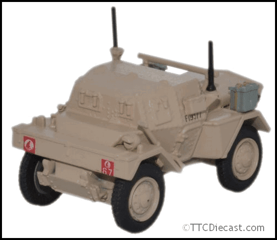 Oxford 76DSC006 Dingo Scout Car 5th RTR - 4th Arm.Brg -7th*LAST FEW*