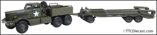 Oxford 76DT007 Diamond T Tank Transporter/Trailer US Army 1:76 Scale