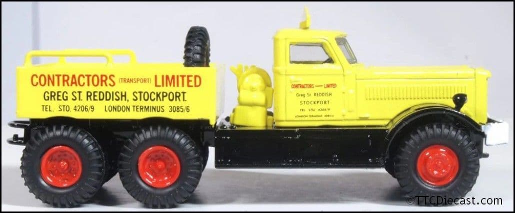 Oxford 76DT008 Diamond T Ballast Edward Beck 1/76 Scale