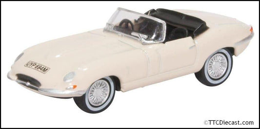 Oxford 76ETYP013 Jaguar E Type White