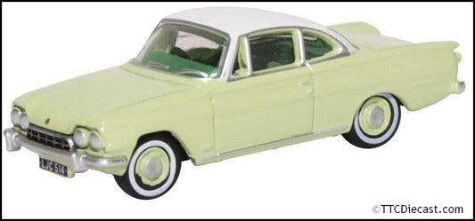 Oxford 76FCC001 Ford Consul Capri Lime Green/Ermine White