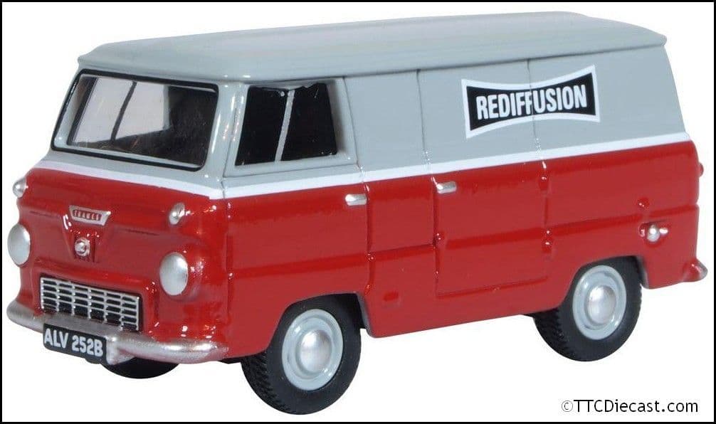 Oxford 76FDE015 Ford 400E Van Rediffusion, 1/76 Scale