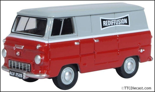 Oxford 76FDE015 Ford 400E Van Rediffusion, 1/76 Scale