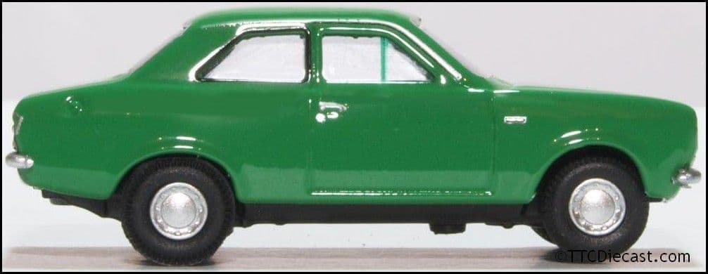 Oxford 76FE001 Ford Escort Mk1 Modena Green*LAST FEW*