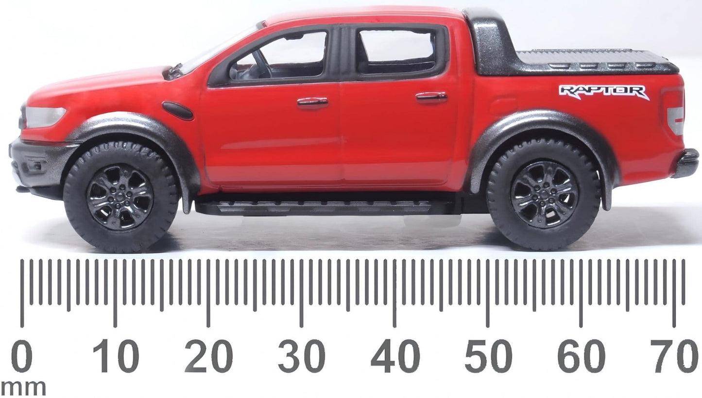 Oxford 76FR002 Ford Ranger Raptor Race Red 1/76 Scale