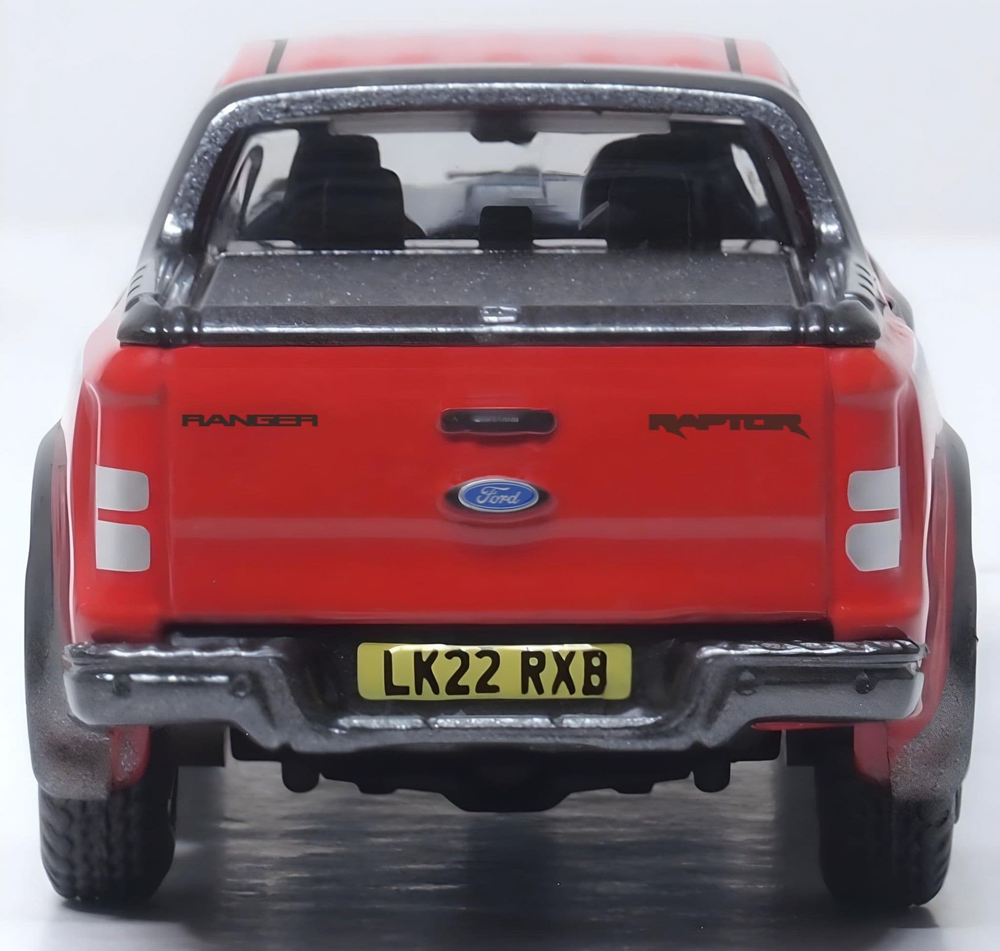 Oxford 76FR002 Ford Ranger Raptor Race Red 1/76 Scale – TTCDiecast.com