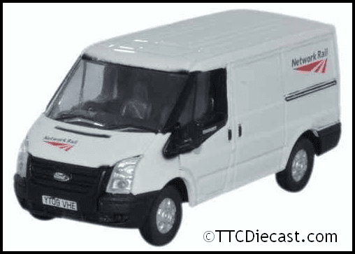 Oxford 76FT023 Ford Transit SWB Low Roof Network Rail