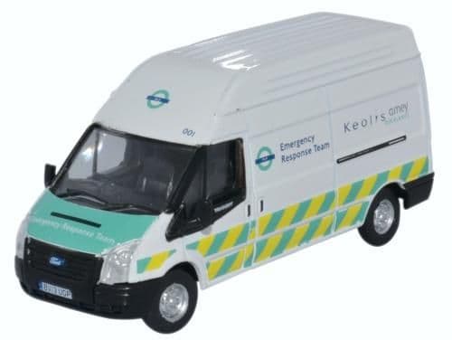 Oxford 76FT029 Ford Transit Mk5 LWB High Docklands Light