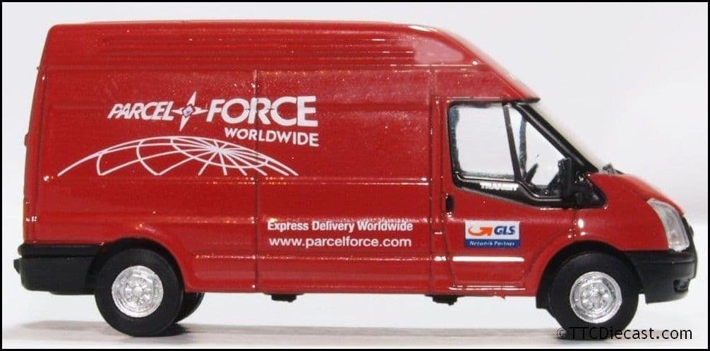 Parcelforce Trailer Oxford 76FT034 Ford Transit Mk5 Parcelforce – TTCDiecast.com