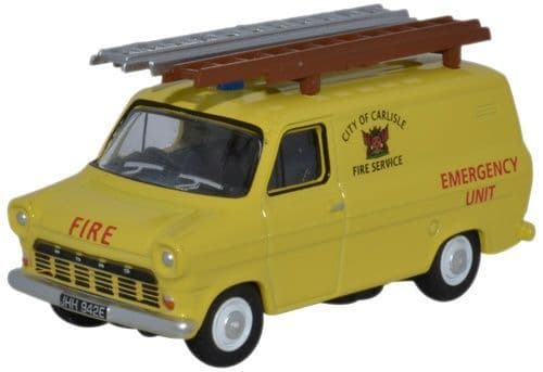 Oxford 76FT1004 Ford Transit Mk1 - City of Carlisle Fire Service