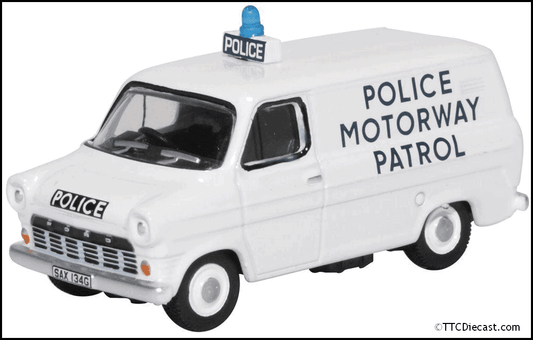Oxford 76FT1007 Ford Transit Mk1 Police MWay Patrol (Gwent)
