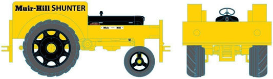 Oxford Rail OR76FTRS002 Fordson Tractor Rail Shunter (Yellow/Black OO Gauge - PRE ORDER £11.95