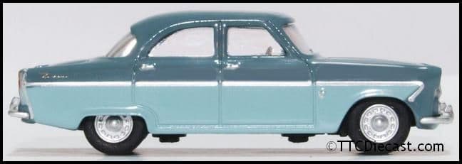 Oxford 76FZ001 Ford Zodiac MkII Shark Blue/Pompadour Blue