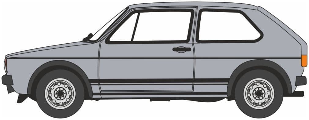 Oxford 76GF007 VW Golf GTI Atlas Grey  OO Gauge - PRE ORDER £9.95