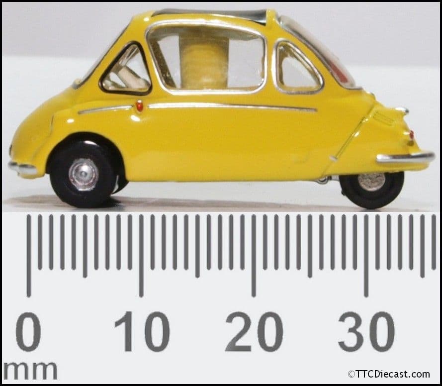 Oxford 76HE003 Heinkel Kabine Yellow
