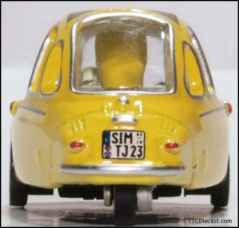 Oxford 76HE003 Heinkel Kabine Yellow