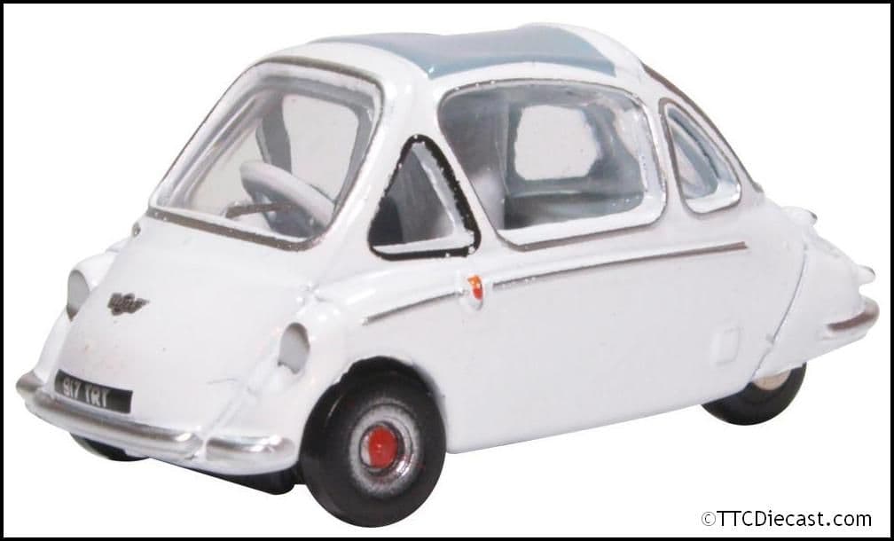 Oxford 76HE004 Heinkel Trojan Polar White - 1/76 Scale